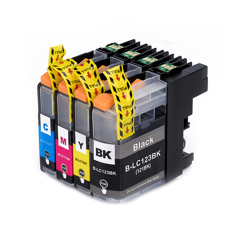 Brother LC123 Multipack 4 Cartouches Compatibles