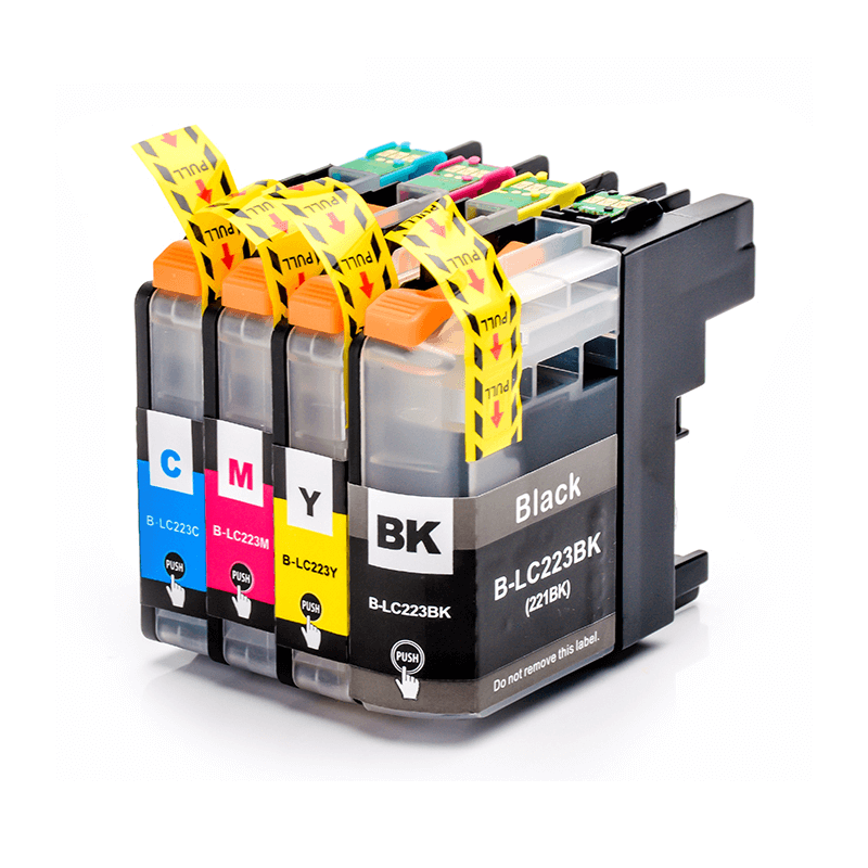 Brother LC223 Multipack 4 Cartouches Compatibles