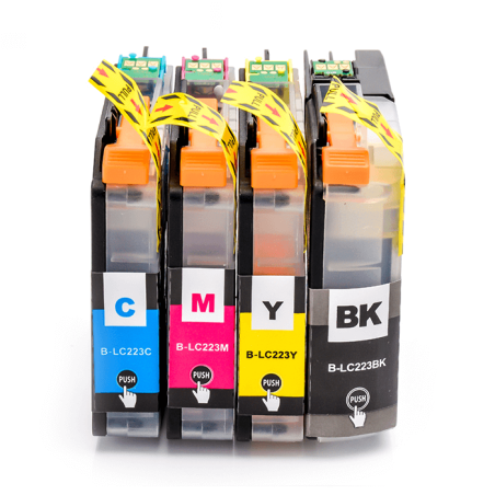 Brother LC223 Multipack 4 Cartouches Compatibles