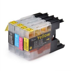 Brother LC1240 Multipack 4 Couleurs Compatible 