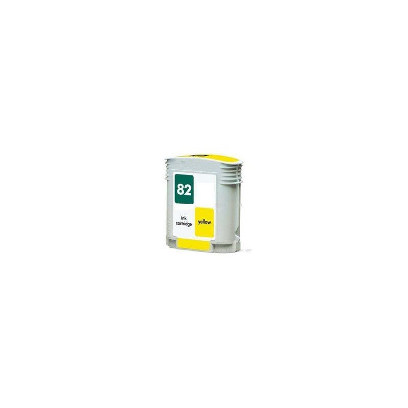 HP 82 Cartouche Jaune Compatible