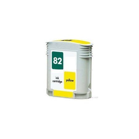 HP 82 Cartouche Jaune Compatible 