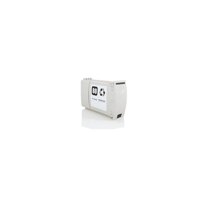 HP 80 Cartouche Noir Compatible