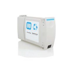 HP 80 Cartouche Cyan Compatible 