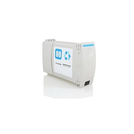 HP 80 Cartouche Cyan Compatible 