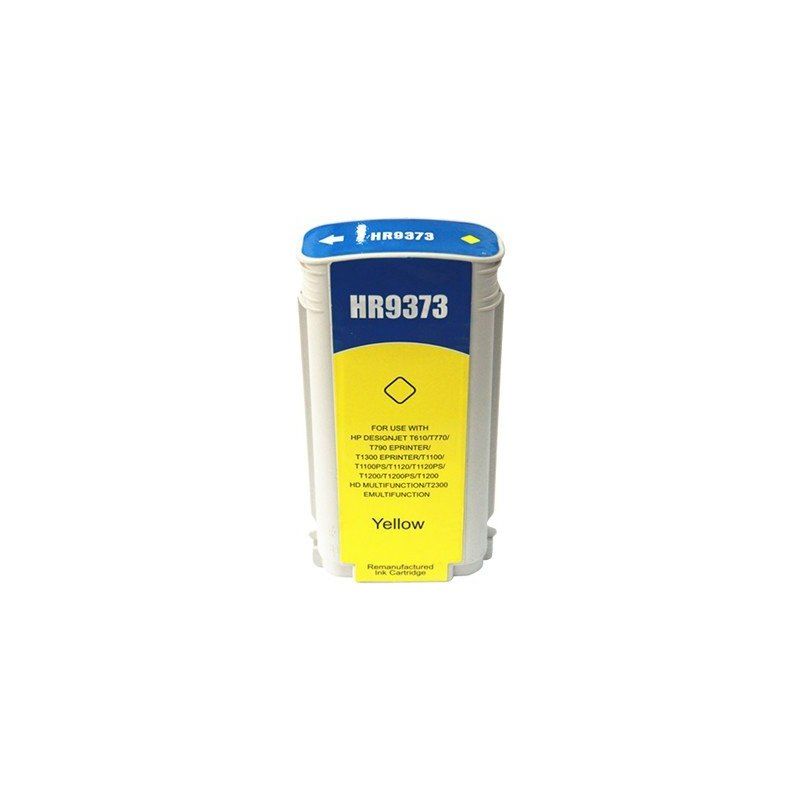 HP 72 Cartouche Jaune Compatible