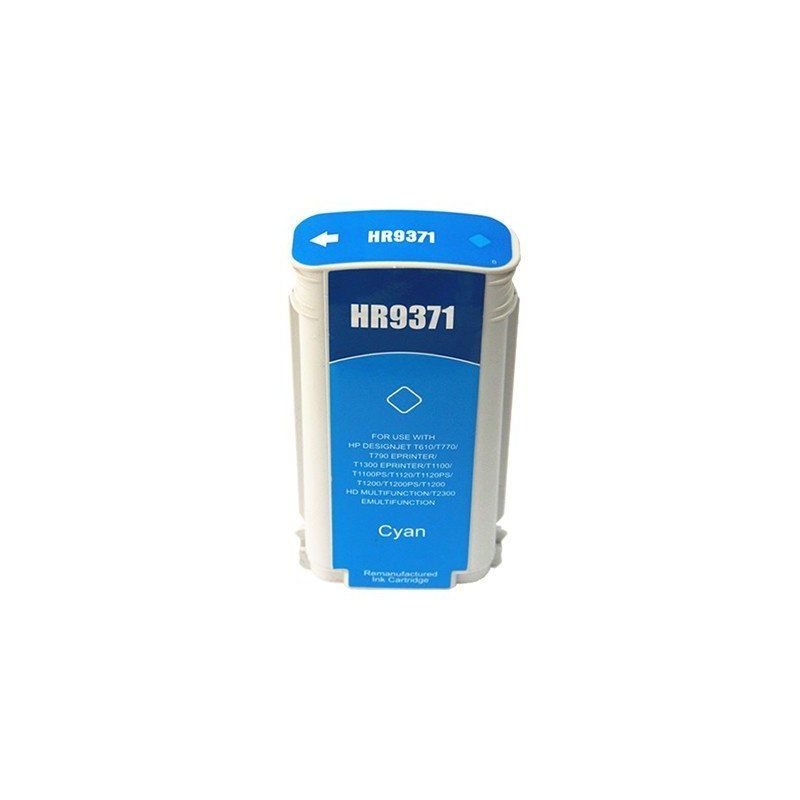 HP 72 Cartouche Cyan Compatible