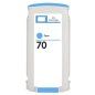 HP 70 Cartouche Cyan Compatible