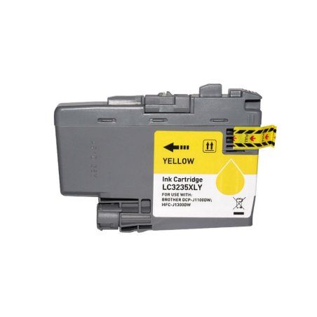 Brother LC3235XLY Cartouche Jaune Compatible 