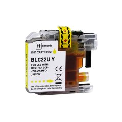 Brother LC22UY Cartouche Jaune Compatible 