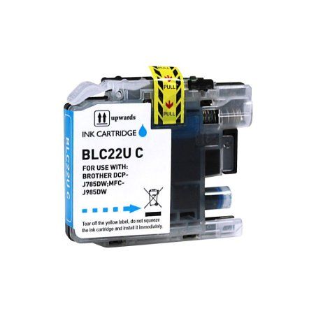 Brother LC22UC Cartouche Cyan Compatible 