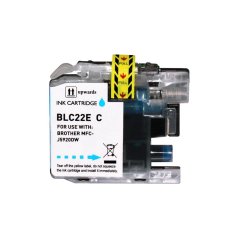 Brother LC22EC Cartouche Cyan Compatible 