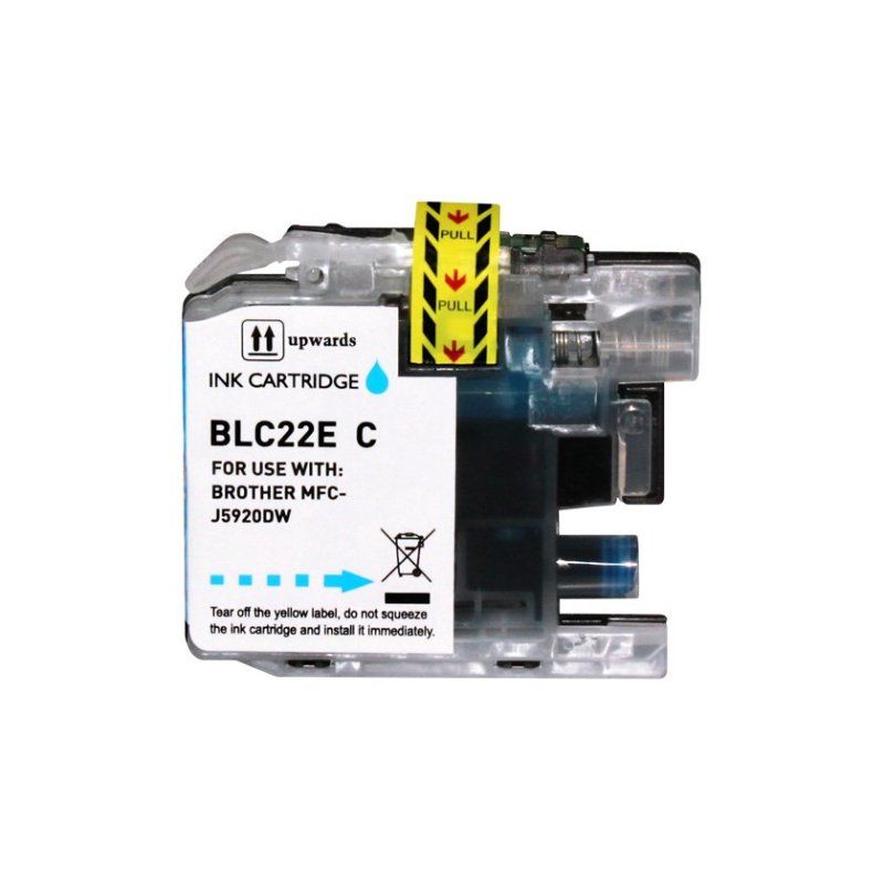 Brother LC22EC Cartouche Cyan Compatible