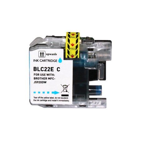 Brother LC22EC Cartouche Cyan Compatible 