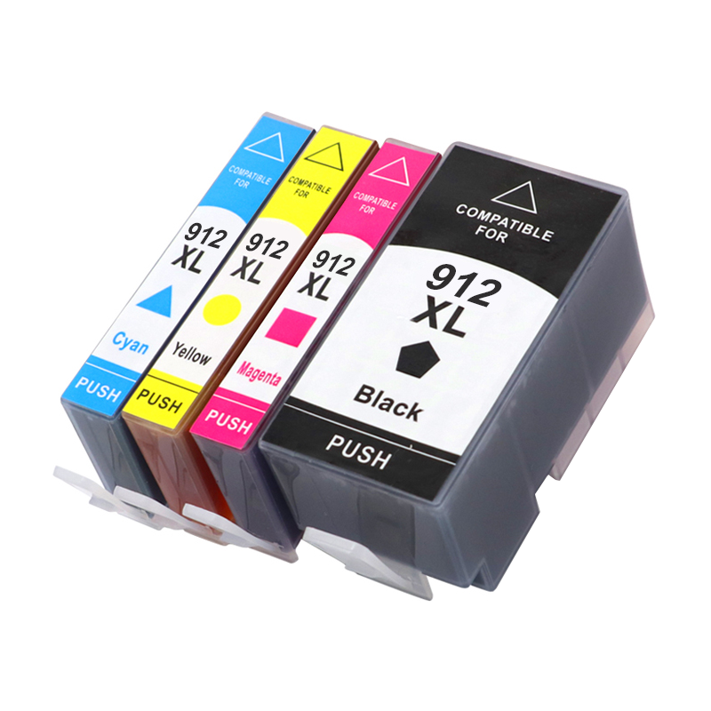 HP 912XL Multipack 4 Cartouches Compatibles