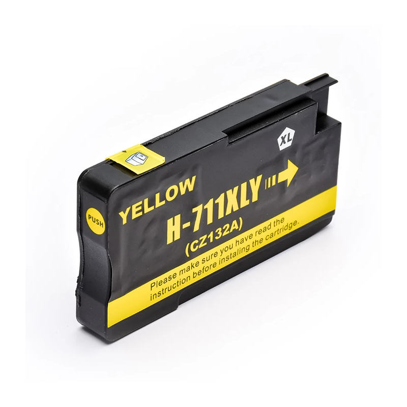 HP 711 Cartouche Jaune Compatible