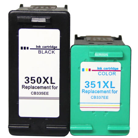 HP 350 + 351 Multipack 4 Couleurs Original 