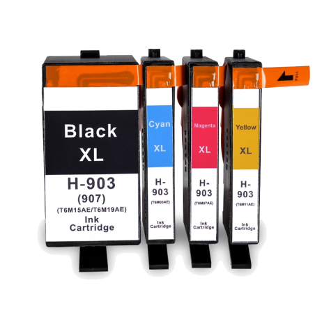 HP 903XL Multipack 4 Couleurs Compatible 