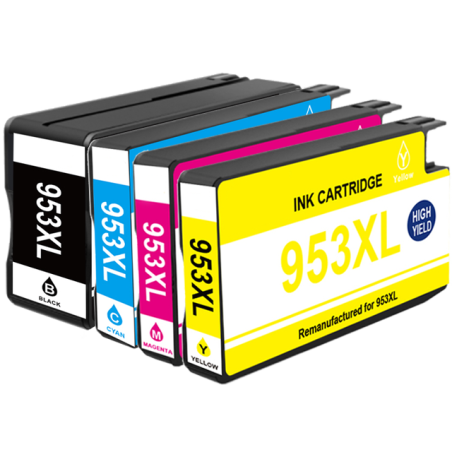 HP 953XL Multipack 4 Couleurs Compatible 