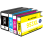 HP 953XL Multipack 4 Cartouches Compatibles
