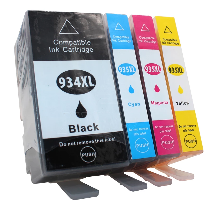 HP 934XL / 935XL Multipack 4 Cartouches Compatibles