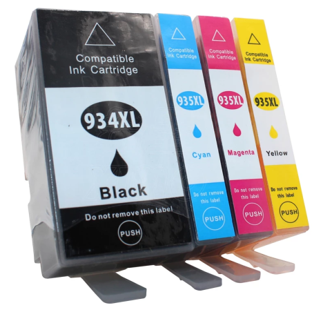 HP 934XL / 935XL Multipack 4 Couleurs Original 
