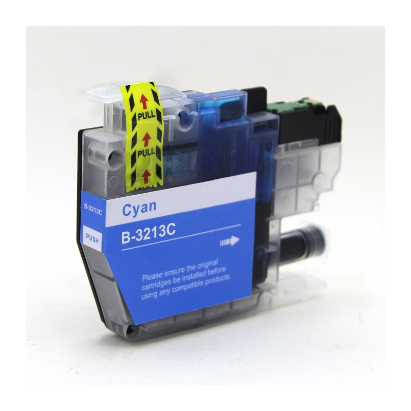 Brother LC3213C Cartouche Cyan Compatible