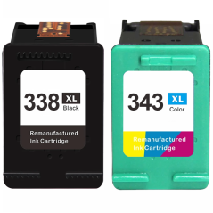 HP 338 + 343 Multipack 4 Couleurs Original 
