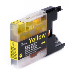 Brother LC1240Y Cartouche Jaune Compatible 
