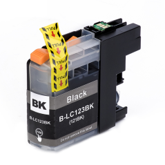Brother LC123BK Cartouche Noir Compatible 