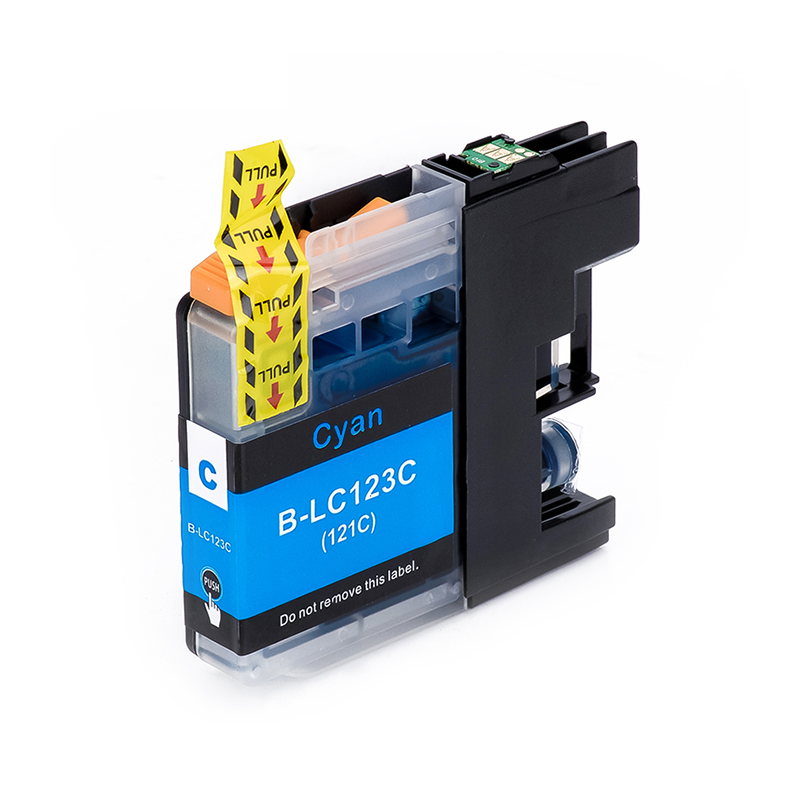 Brother LC123C Cartouche Cyan Compatible