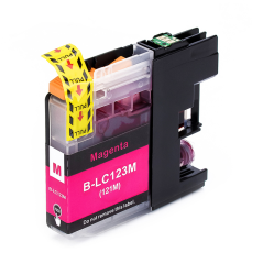 Brother LC123M Cartouche Magenta Compatible 