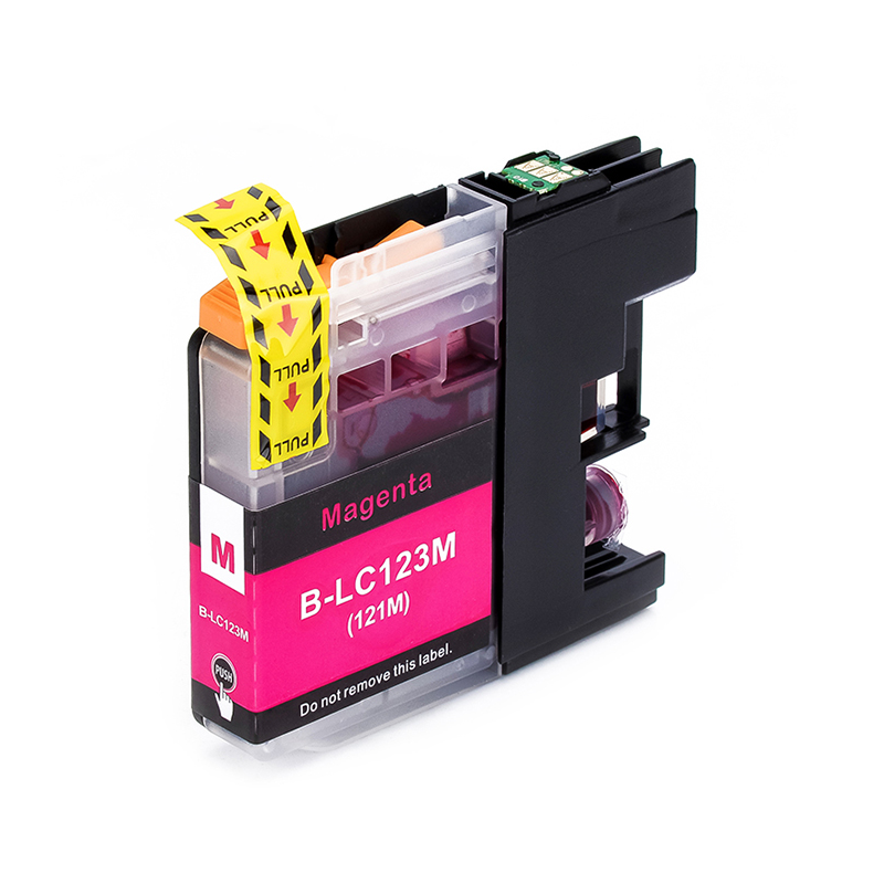 Brother LC123M Cartouche Magenta Compatible
