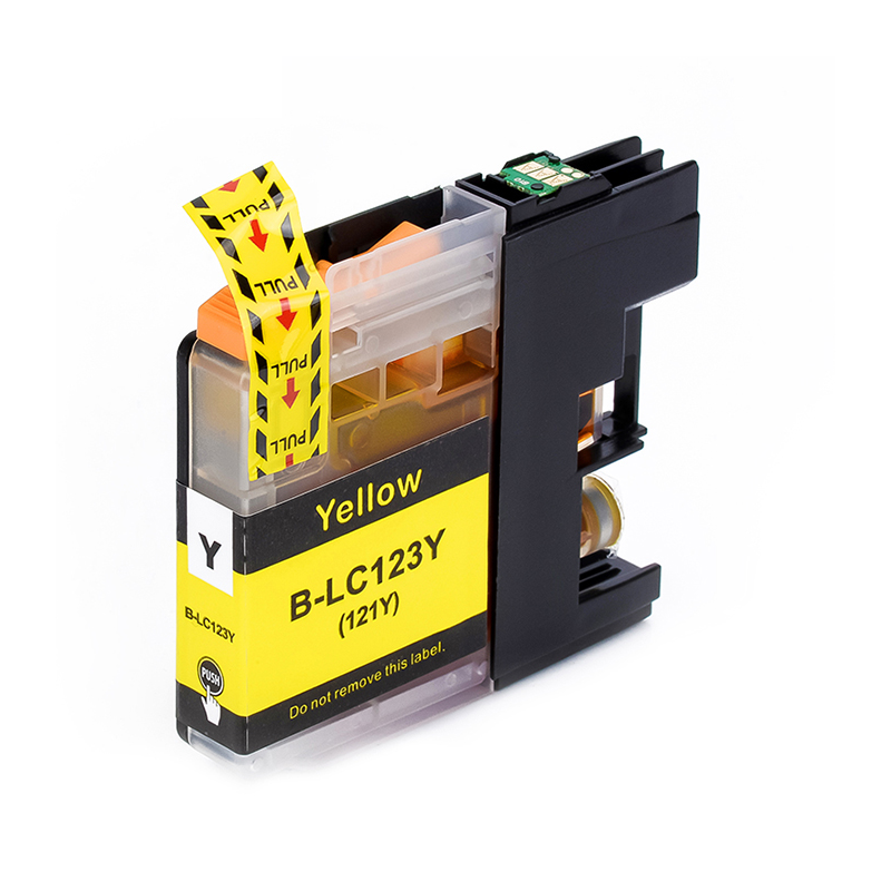 Brother LC123Y Cartouche Jaune Compatible