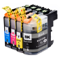 Brother LC125XL / LC127XL Multipack 4 Cartouches Compatibles