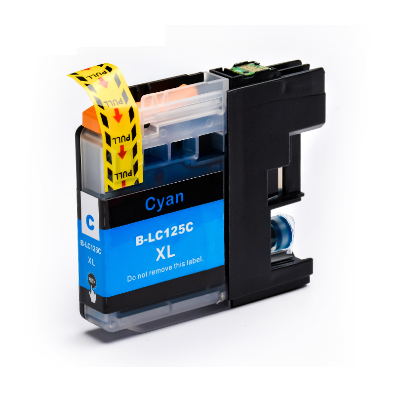 Brother LC125XLC Cartouche Cyan Compatible