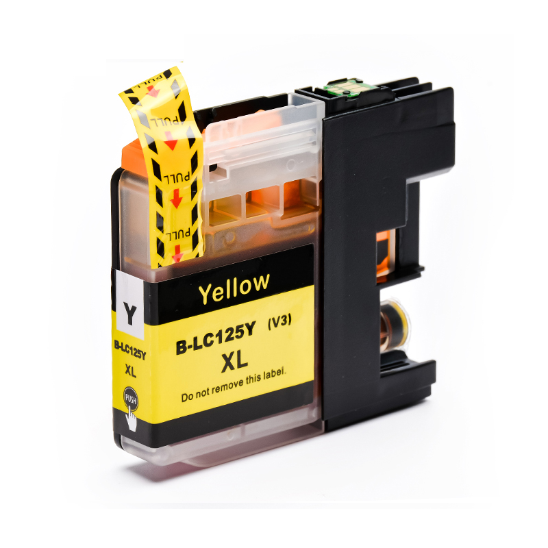 Brother LC125XLY Cartouche Jaune Compatible