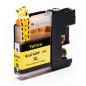 Brother LC125XLY Cartouche Jaune Compatible