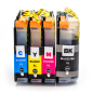 Brother LC225XL / LC227XL Multipack 4 Cartouches Compatibles
