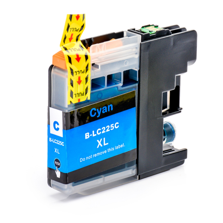 Brother LC225XL C Cartouche Cyan Compatible 