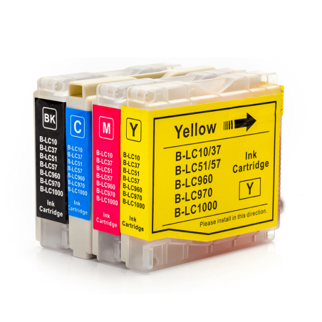 Brother LC970 Multipack 4 Couleurs Original 