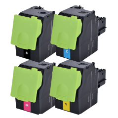 Lexmark 802S Pack 4 toners Compatible 