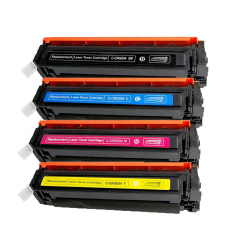 Canon 054H Pack 4 toners Compatible 