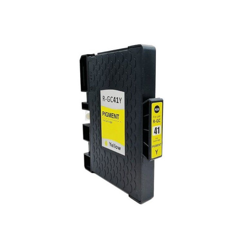 Ricoh 41Y (GC41Y) Cartouche Gel Jaune Compatible