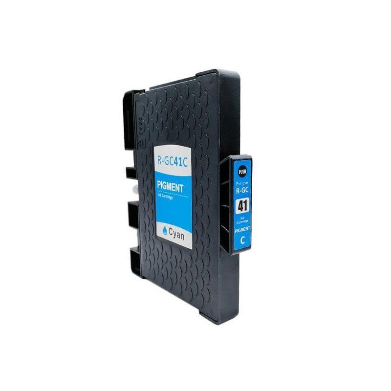 Ricoh 41C (GC41C) Cartouche Gel Cyan Compatible