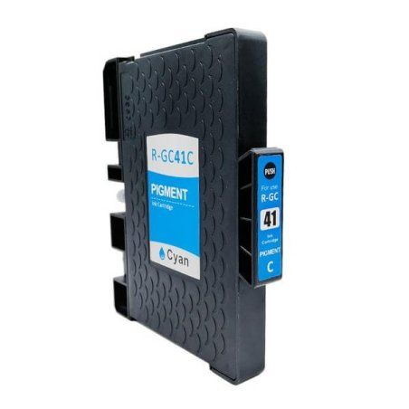 Ricoh 41C (GC41C) Cartouche Gel Cyan Compatible 