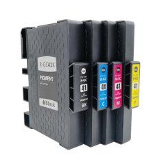 Ricoh 41 (GC41) Pack 4 cartouches Compatible 