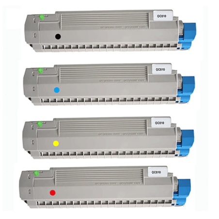 OKI C310/C330/C510/C530 Pack 4 toners Compatible 