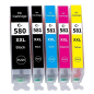 Canon PGI-580 + CLI-581 XXL Multipack 5 Cartouches Compatibles