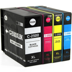 Canon PGI-2500 XL Multipack 4 Couleurs Compatible 